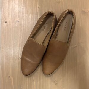 Nisolo Brown Leather Flats